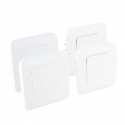 Lot de 2 kits interrupteurs va-et-vient sans fil - DIO CONNECTED HOME - DiO 1.0 - Blanc