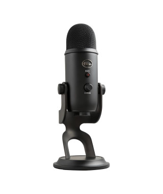 Microphone Blue Microphones USB Yeti Noir, Plug & Play sur PC et Mac