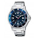 CASIO - Montre en acier inoxydable - BASIC - Gris
