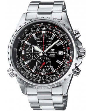 CASIO - Montre en acier inoxydable - EDIFICE - Gris