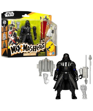 MixMashers Star Wars, figurine personnalisable Dark Vador a mélanger et combiner avec accessoires