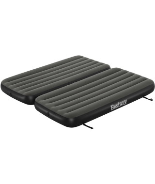 Lit 3 en 1 - BESTWAY - Airbed Tritech Connect and Rest - Lits jumeaux, lit surélevé, lit king size - 188 x 99 x 25 cm - 150…