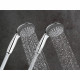 GROHE Pack de douche encastrable Get, corps encastré douche encastrable Rapido SmartBox, douche de tete Vitalio 210mm, 25220001