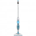 BLACK & DECKER FSM1630-QS - Balai vapeur Tete delta - 1600 W - 4 accessoires - Blanc / Bleu