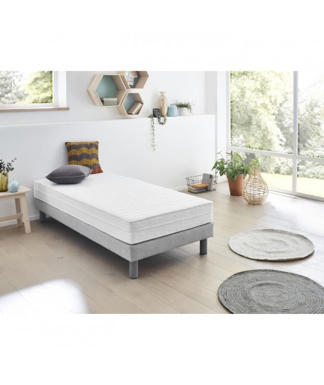 DORMIPUR - Matelas - 90 x 200 cm - Epaisseur 16 cm - Mousse a mémoire de forme - Housse lavable en machine - Equilibré