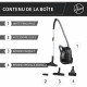 HOOVER HE1 - Aspirateur Traineau avec sac Compact et Puissant - Grande Capacité 2,5L- Haute-performance sur Sols Durs et Moqu…