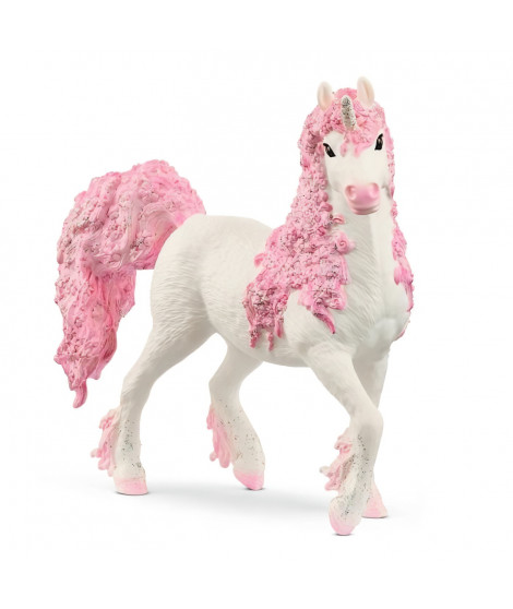 Figurine Jument Licorne fleurie, SCHLEICH 70831 Bayala, Des 4 ans