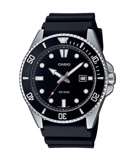 Montre - CASIO - Collection Homme - Noir - Acier - Étanchéité 20 bars