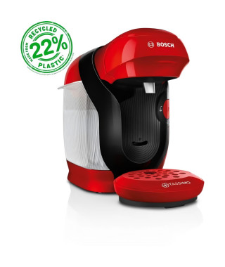 Machine a café multi-boissons - BOSCH - TASSIMO - T11 Style rouge - 1400 W