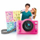 Canal Toys - Photo Creator -Appareil Photo Numérique Pop Couleur Rose- Avec carte SD 32Go incluse