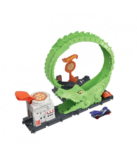 Hot Wheels-Looping Attaque de l'Alligator-Coffret, 1 voiture incluse - Hot Wheels - HKX39