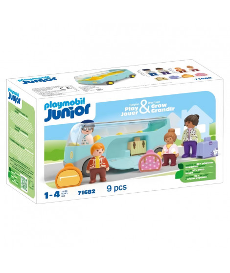 PLAYMOBIL Junior 71682 Autocar de voyage, Des 12 mois