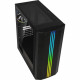 Boîtier PC - BITFENIX - Saber Mesh FRGB - Moyen tour - ATX - Noir - Verre trempé et façade Mesh