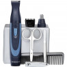 Kit de voyage - REMINGTON - NE3890 - 13 pieces - Lames inox - Accessoires nez et oreilles - Housse zippée