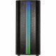 Boîtier PC - BITFENIX - Saber Mesh FRGB - Moyen tour - ATX - Noir - Verre trempé et façade Mesh