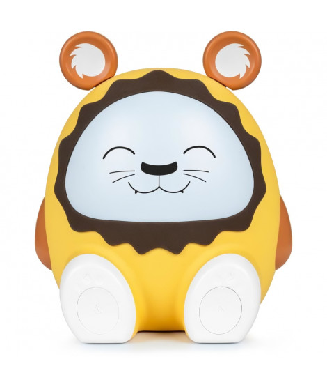 Enceinte lumineuse & veilleuse - BIGBEN - Lion - Bluetooth 5.0, 15W, Veilleuse réglable, Minuterie, Batterie USB-C