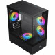 Boîtier PC - XIGMATEK - Alphard M - Mini tour - M-ATX - Verre trempé - ARGB - Noir