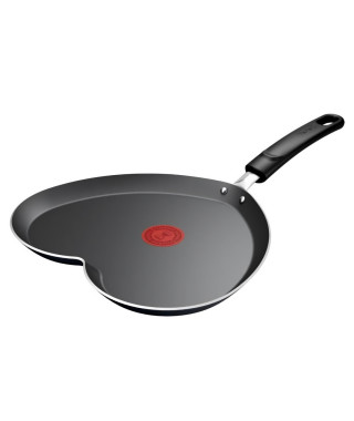 Poele a crepes Coeur Tefal  25 cm - revetement antiadhésif - Technologie Thermo-Spot - Edition limitée
