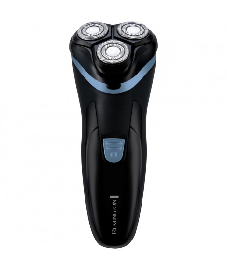 Rasoir rotatif sans fil - REMINGTON - R1000 - 3 lames Dual Track - Tondeuse escamotable - Autonomie 30 min - LED
