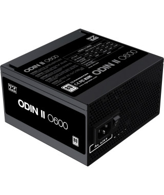Alimentation PC - XIGMATEK - Odin II O600 - 600W - 80Plus - Non modulaire - Ventilateur 120mm - Noir