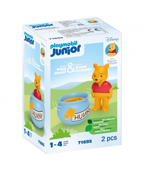 PLAYMOBIL JUNIOR 71695 Winnie l'ourson et culbuto pot de miel