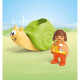 PLAYMOBIL JUNIOR 71699 Enfant avec escargot a bascule Junior