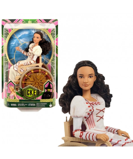 Mattel-Wicked-Poupée Nessarose avec tenue et accessoires - Wicked - HXY36