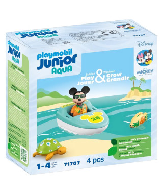 PLAYMOBIL JUNIOR 71707 Junior & Disney : Mickey avec bateau