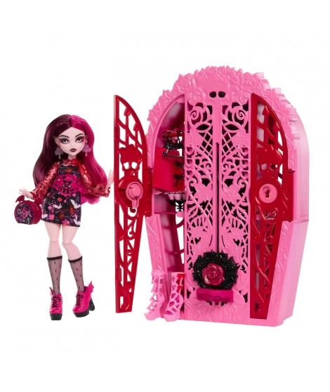 MONSTER HIGH Coffret Monstrueux Secrets énigmes du jardin Draculaura - Monster High - HYT72