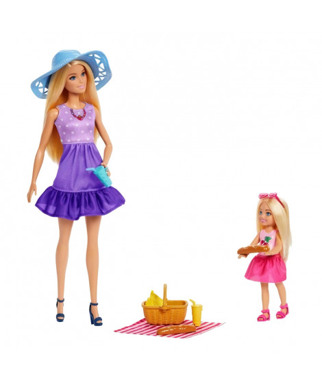 COFFRET BARBIE ET CHELSEA