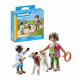 PLAYMOBIL 71803 Fermiere et enfant avec veau