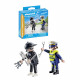 PLAYMOBIL 71804 Policier et bandit avec accessoires