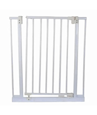 Barriere de sécurité - NORDLINGER PRO - Métal - Blanc - 69 a 73 cm - 74 cm de hauteur