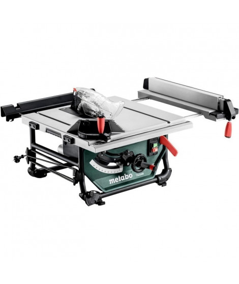 Scie circulaire de table METABO TS 254 M - Diametre 254 mm - Puissance 1500 W - Profondeur de coupe 195 mm