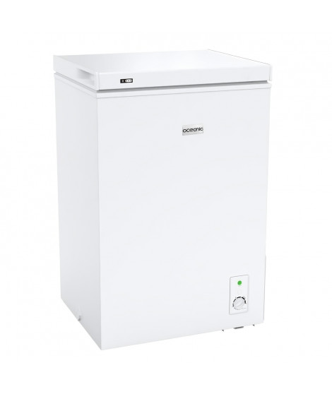 Congélateur coffre OCEANIC OCEACCF99W3 99L - Classe E - Blanc