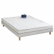 Matelas mousse 140 x 190 cm - DEKO DREAM Huopa - Mousse - Confort ferme - Epaisseur 10 cm - Fabrication européenne