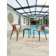 Lot composé de 2 fauteuils de jardin - CITY GARDEN - DIEGO-FT - Terracotta - Empilables