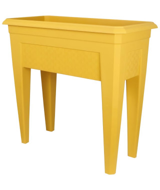 Bac a fleurs RIVIERA IZIGARDEN  80 - Jaune