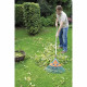 Manche aluminium 150cm Combisystem GARDENA - Support outils - Revetement anti-dérapant - Garanti 25 ans