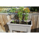 RIVIERA Table de culture Izigarden 80 - Taupe