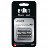 Braun Series 8 Cassette De Tete De Rechange Pour Rasoir Électrique Argentée, 83M