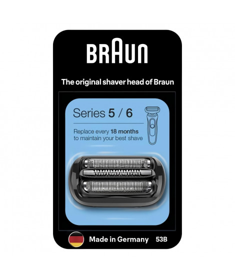 BRAUN Series 5 et 6 53B Tete de rasage