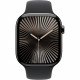 Apple Watch Series 10 GPS + Cellular - 46mm - Boîtier Slate Titanium - Bracelet Black Sport Band - S/M