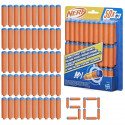 Nerf N Series Recharge de 50 fléchettes N1, Fléchettes en mousse compatibles avec les blasters Nerf N Series, Jouet pour enfa…