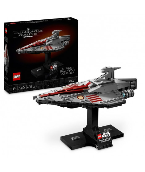 LEGO Star Wars 75404 Le transport d'assaut de classe Acclamator - Maquette pour adulte
