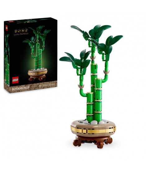 LEGO Botanique 10344 Le bambou de la chance - Plante artificielle et décoration intérieure