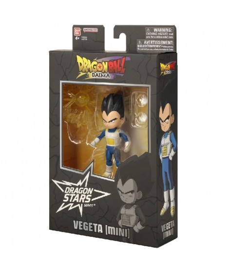 Figurine articulée Dragon Star 17 cm - Mini Vegeta - BANDAI - Dragon Ball Daima Kid Vegeta - 4 ans et +