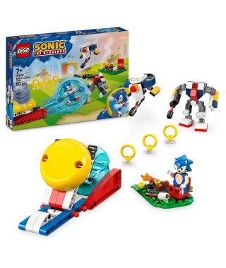 LEGO Sonic the Hedgehog 77001 Conflit au feu de camp de Sonic Jouet pour enfants des 7 ans