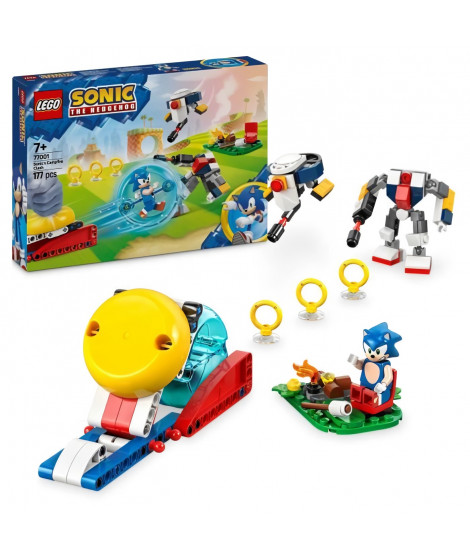 LEGO Sonic the Hedgehog 77001 Conflit au feu de camp de Sonic Jouet pour enfants des 7 ans