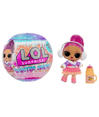 L.O.L. Surprise Winter Snow Poupées 7,5 cm en PDQ